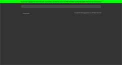 Desktop Screenshot of luggagelimits.com